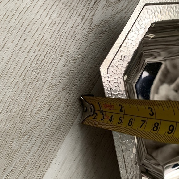 Thomas O'Brien by Reed & Barton Landon 22-Inch Nickel Plate Cocktail Tray NIB - Picture 7 of 16